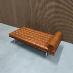 Knoll Barcelona Daybed - Venezia Relax Cognac, Ophalen of Verzenden