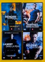4x DVD 📀 Jason Bourne - Matt Damon - Thriller, À partir de 12 ans, Enlèvement ou Envoi, Comme neuf, Thriller d'action