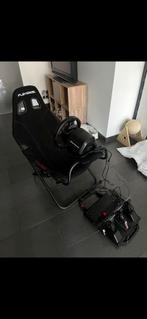 Race stuur + playseat, Games en Spelcomputers, Spelcomputers | Sony Consoles | Accessoires, Ophalen of Verzenden, Zo goed als nieuw