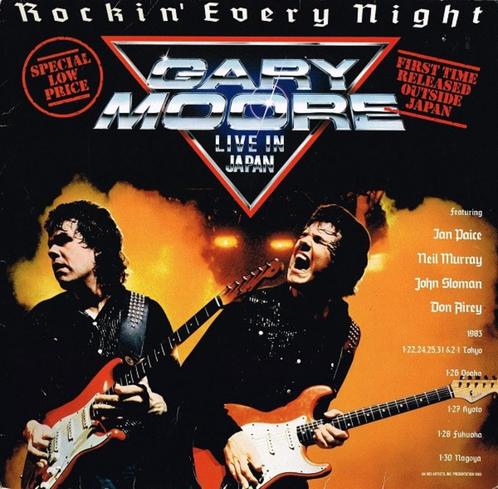 Gary Moore - Rockin' Every Night; Live In Japan (3731208436), Cd's en Dvd's, Vinyl | Hardrock en Metal, Zo goed als nieuw, Ophalen of Verzenden