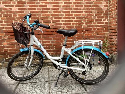 Kinderfiets, Fietsen en Brommers, Fietsen | Meisjes, Zo goed als nieuw, 22 inch, Handrem, Versnellingen, Ophalen