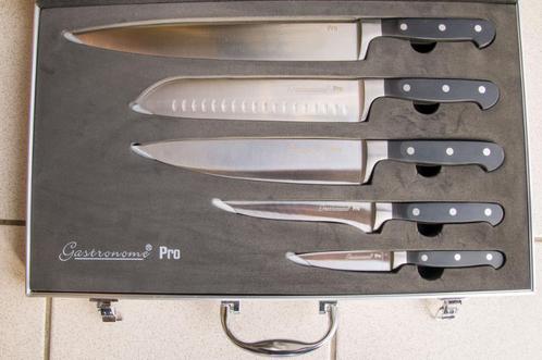 Malette de 5 couteaux de cuisine de qualité, Zakelijke goederen, Horeca | Keukenapparatuur, Overige typen, Nieuw in verpakking