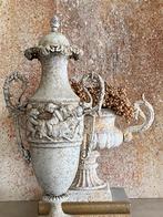 Putti engel vaas cassolette urne amfoor deco interieur oud, Comme neuf, Enlèvement ou Envoi