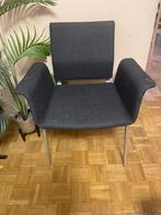 6 Chaises grises, livraison gratuite sur Bruxelles, Huis en Inrichting, Stoelen, Ophalen, Zo goed als nieuw, Metaal, Grijs