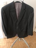 Veston homme gris rayé - Asconi - Taille : 56, Porté, Gris