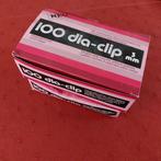 Twee dozen diaraampjes clip 3mm voor o.a. Braun Paximat., Ophalen