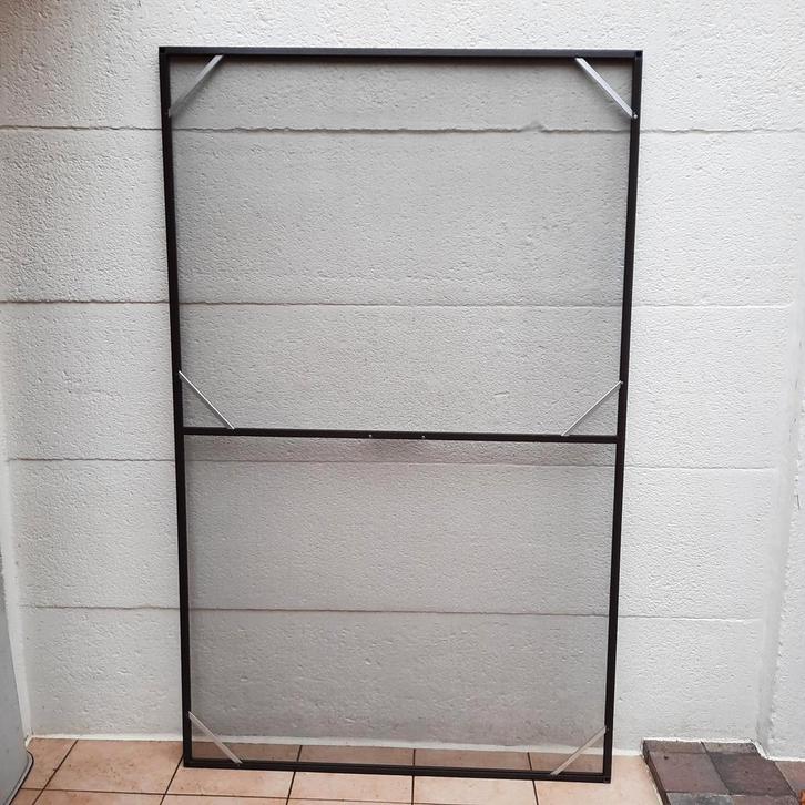 3 Vliegenramen aluminium kaders inkortbaar,, Doe-het-zelf en Bouw, Platen en Panelen, Zo goed als nieuw, Overige materialen, Minder dan 20 mm