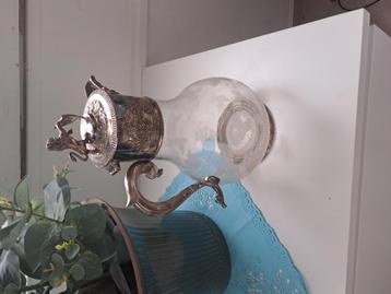 Cruche à vin en argent