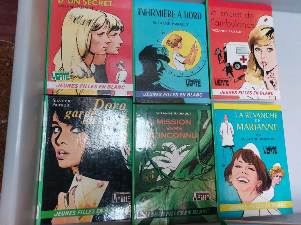Lot jeunes filles en blanc suzanne pairault, Plusieurs BD, Enlèvement, Utilisé