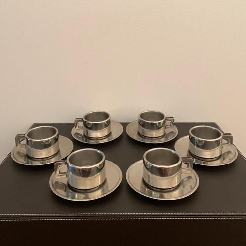 Set x6 CASALINGHI STO Vintage bekers (gemaakt in Italië), Antiek en Kunst, Kunst | Designobjecten, Ophalen of Verzenden
