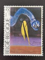 Belgie 1984 - Moderne kunst - Jan Cox - toeslagzegel, Ophalen of Verzenden, Gestempeld, Kunst