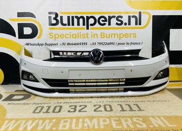 BUMPER Volkswagen Polo 2G +Grill 4xpdc 2017-2022 2-H13-10376