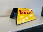 Pirelli banden emaille reclamebord, Verzamelen, Reclamebord, Gebruikt, Ophalen of Verzenden