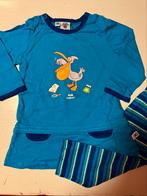 Pyjama Little Woody 9M lange mouw pelikaan zgan, Kinderen en Baby's, Babykleding | Maat 74, Ophalen of Verzenden, Zo goed als nieuw