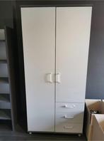 complete slaapkamer + bureau antraciet / grijs topinterieur, Ophalen, Grijs