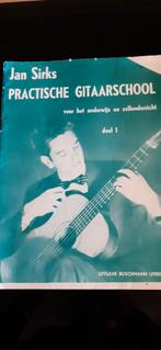Practische gitaarschool Jan Sirks, Muziek en Instrumenten, Ophalen, Zo goed als nieuw, Gitaar