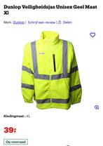 Dunlop fleece veiligheidsjas - Nieuw - XL/XXL, Ophalen, Nieuw