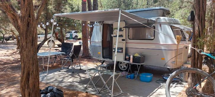 Eriba puck Gt 230 10/2008 MTM 750kg, Caravans en Kamperen, Caravans, Particulier, tot en met 2, tot 500 kg, Standaardzit, Eriba