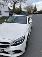 Mercedes C180, Automaat, Zwart, Cabriolet, Leder en Stof