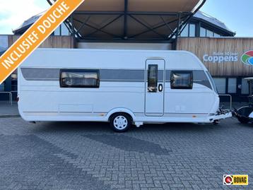 Hobby Prestige 560 WLU 2021 MOVER + TENT 280!, Caravans en Kamperen, Rondzit, Hobby, Schokbreker, 1250 - 1500 kg