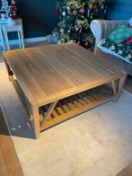 Table de salon bois massif, 100 à 150 cm, Moins de 50 cm, Carré, 100 à 150 cm