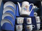 kinderservies in porselein uit de jaren 80, nieuw, Antiek en Kunst, Ophalen of Verzenden