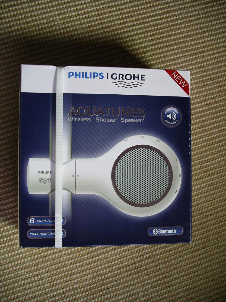 Grohe+Philips Aquatunes : enfin une vraie enceinte Bluetooth pour chanter  sous la douche !