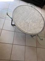 Ronde Salontafel 1meter diameter, Maison & Meubles, Tables | Tables de salon, Autres matériaux, Rond, 50 à 100 cm, Enlèvement