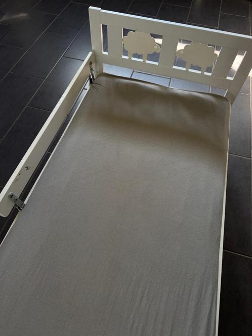 Peuterbed Kritter Ikea + matras, Kinderen en Baby's, Kinderkamer | Bedden, Gebruikt, 140 tot 160 cm, 70 tot 85 cm, Lattenbodem