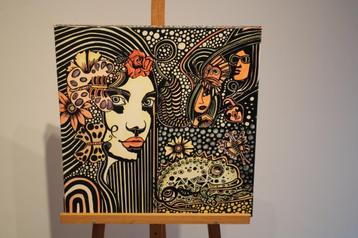 Fantasierijk en symbolisch kunstwerk beschikbaar voor biedingen