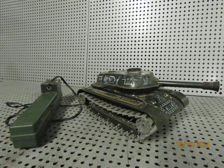 Vintage Toy - Blikken Speelgoed Tank M40 Japan jaren '60, Verzamelen, Retro, Overige typen, Ophalen of Verzenden