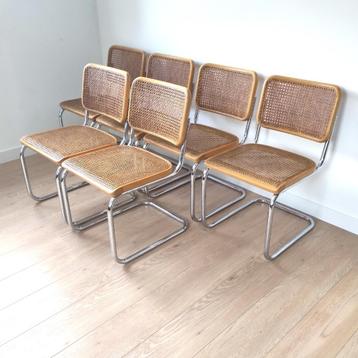 Set de 6 chaises Cesca - Marcel Breuer- Thonet