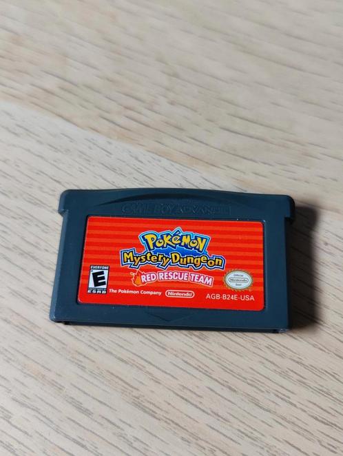 Pokemon Mystery Dungeon Red Rescue Team - Gameboy Advance, Games en Spelcomputers, Games | Nintendo Game Boy, Zo goed als nieuw