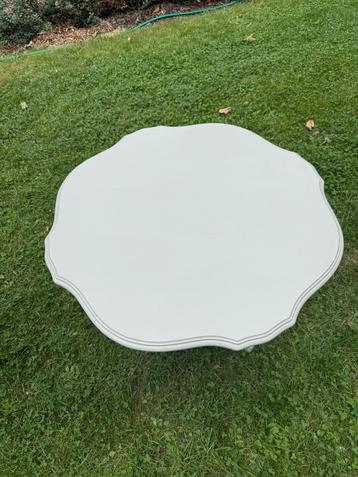 Landelijke ronde tafel - eikenhout - 68cm diameter en hoogte beschikbaar voor biedingen