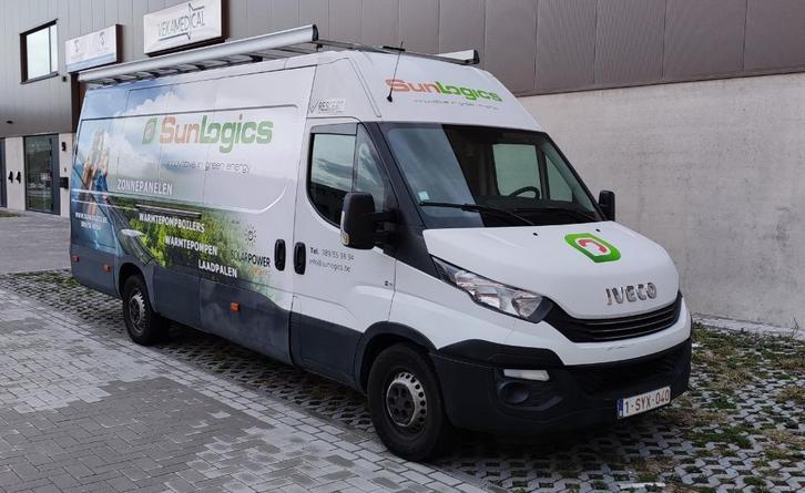 Iveco Daily 2.3L 156PK EURO6 L4H2, Auto's, Bestelwagens en Lichte vracht, Particulier, ABS, Airbags, Airconditioning, Bluetooth