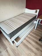 Bed met opberglade, lattoflex en vlekvrije matras, Ophalen, Zo goed als nieuw, Matras