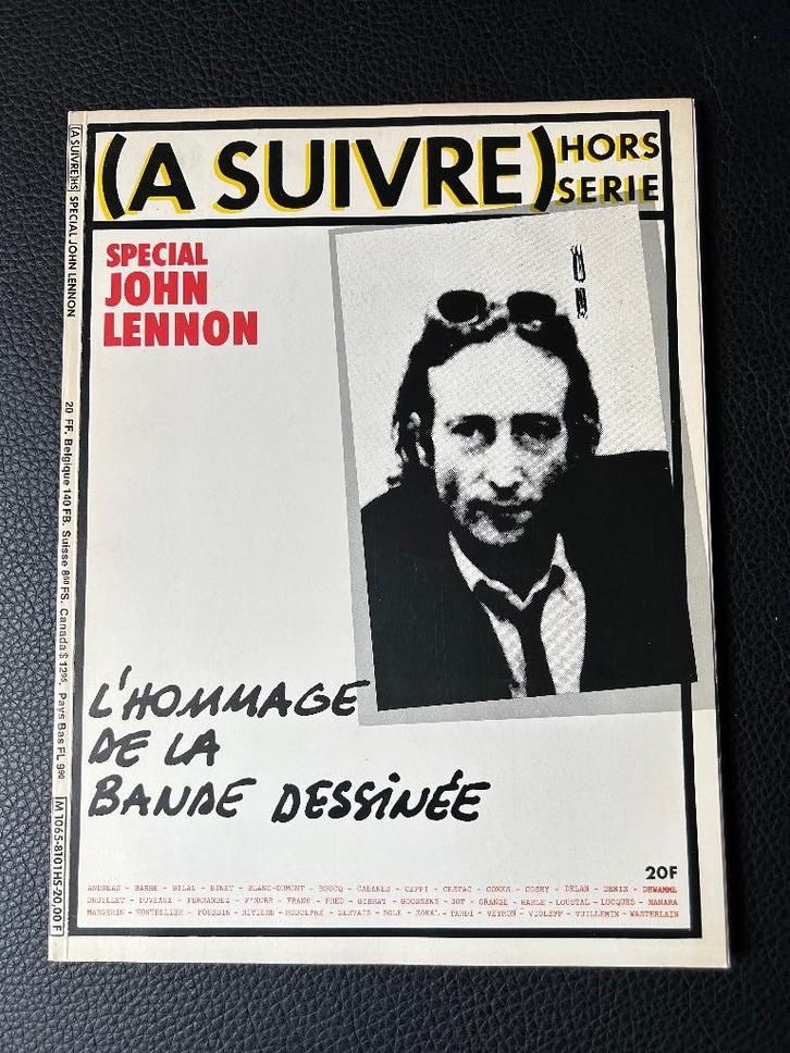 Stripverhalen John Lennon special, Boeken, Stripverhalen, Gelezen, Eén stripboek, Ophalen of Verzenden