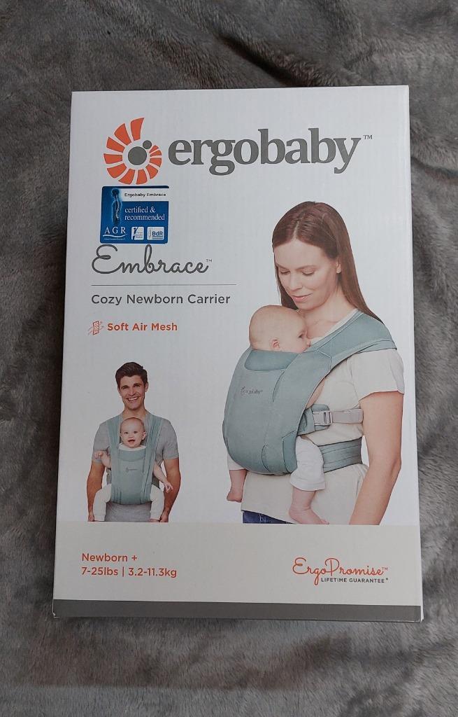Draagzak Ergobaby Embrace, Kinderen en Baby's, Babydragers en Draagdoeken, Nieuw, Draagzak, Buik, Overige merken, Ophalen