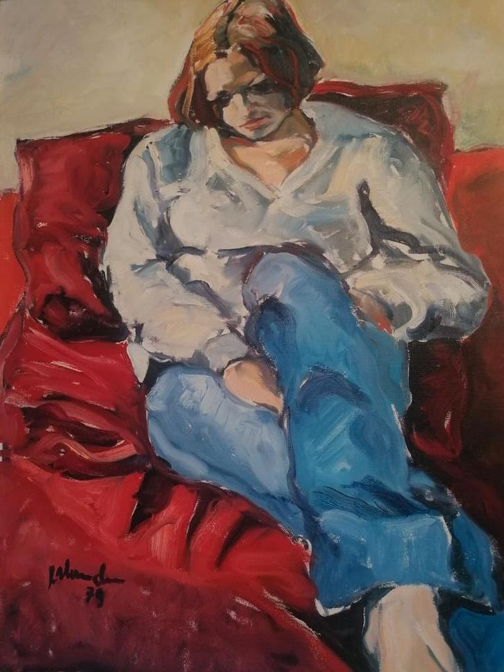 Johan van Vlaenderen, Antiek en Kunst, Kunst | Schilderijen | Modern, Ophalen