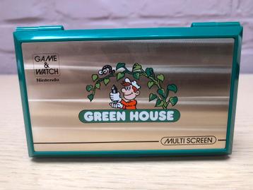 Jeu Nintendo Games and Watch multiscreen Green House