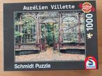 puzzel 1000 st - Schmidt - Boogvenster van Aurélien Villette, Ophalen of Verzenden, 500 t/m 1500 stukjes, Zo goed als nieuw, Legpuzzel