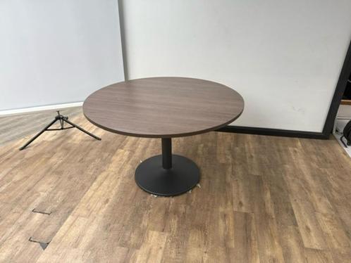 Ronde kantine/vergadertafel met antraciet frame, Huis en Inrichting, Tafelkleden, Ophalen
