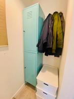 Ikea PS Hoge Locker Azuurblauw (eerste versie), Huis en Inrichting, Ophalen, Zo goed als nieuw, Industrieel