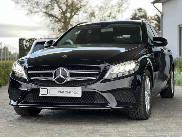 Mercedes C 160 break 2018 Automaat leder, Auto's, Mercedes-Benz, Bedrijf, Te koop, C-Klasse, ABS, Achteruitrijcamera, Airbags