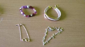 armband  4 stuks, Ophalen of Verzenden, Nieuw, Overige kleuren, Overige materialen