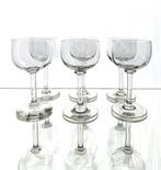 6 oude geblazen glazen likeur borrel glaasjes, Enlèvement ou Envoi
