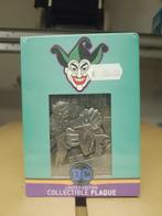 the joker batman limited edition collectible plaque nieuw, Enlèvement ou Envoi, Film, Neuf