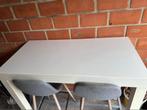 Bartafel + 4 bijhorende stoelen te koop, Ophalen of Verzenden, Gebruikt, Hout
