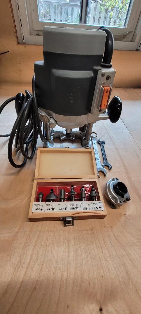 Elu Mof 31 1200 W bovenfrees incl verzendkosten, Doe-het-zelf en Bouw, Gereedschap | Freesmachines, Gebruikt, Elektrisch, Bovenfrees