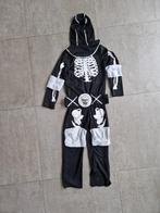 Verkleedpak ninja skelet maat 146, Ophalen of Verzenden, Gebruikt, 146 t/m 152, Jongen of Meisje